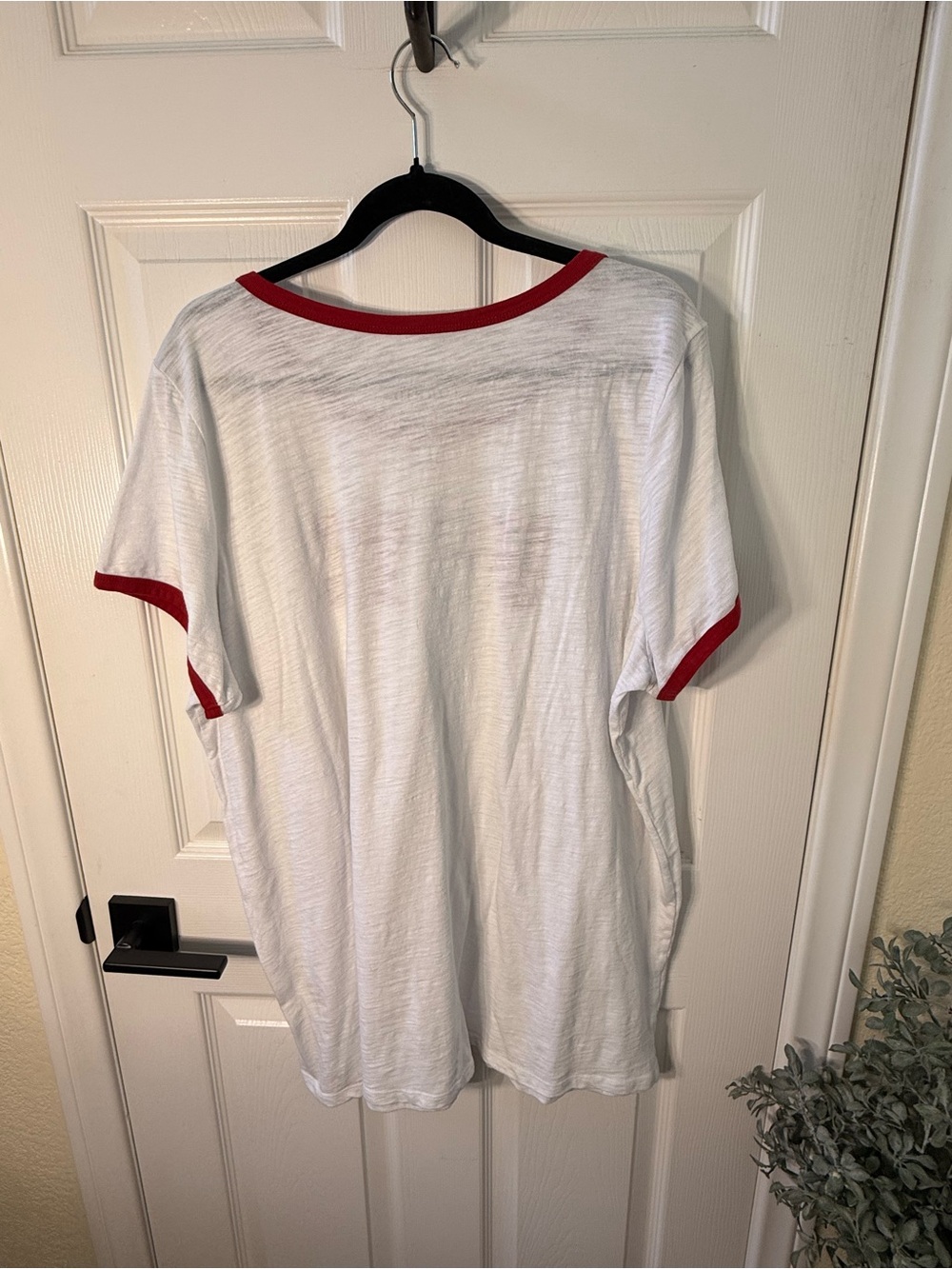 Torrid White & Red VOTE Graphic Ringer Tee - Picture 2 of 6
